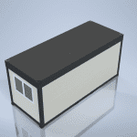Assembled Modular Building example.