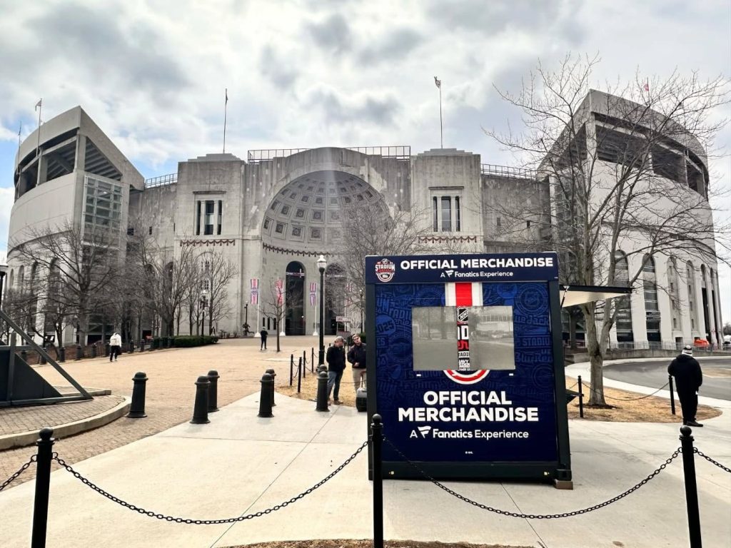 Ohio Stadium exterior.
